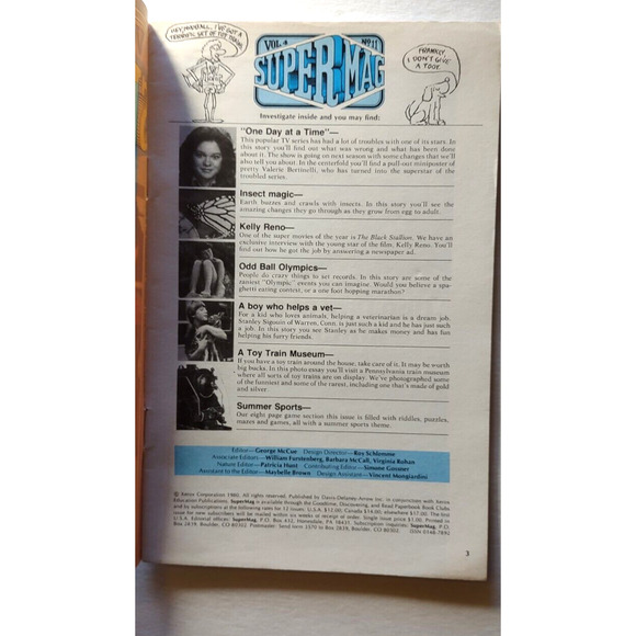 One Day At A Time TV Show SuperMag Magazine 1980 Retro Mini Poster Pop Culture - Picture 2 of 7